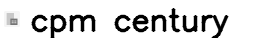 cpm century extrusion logo